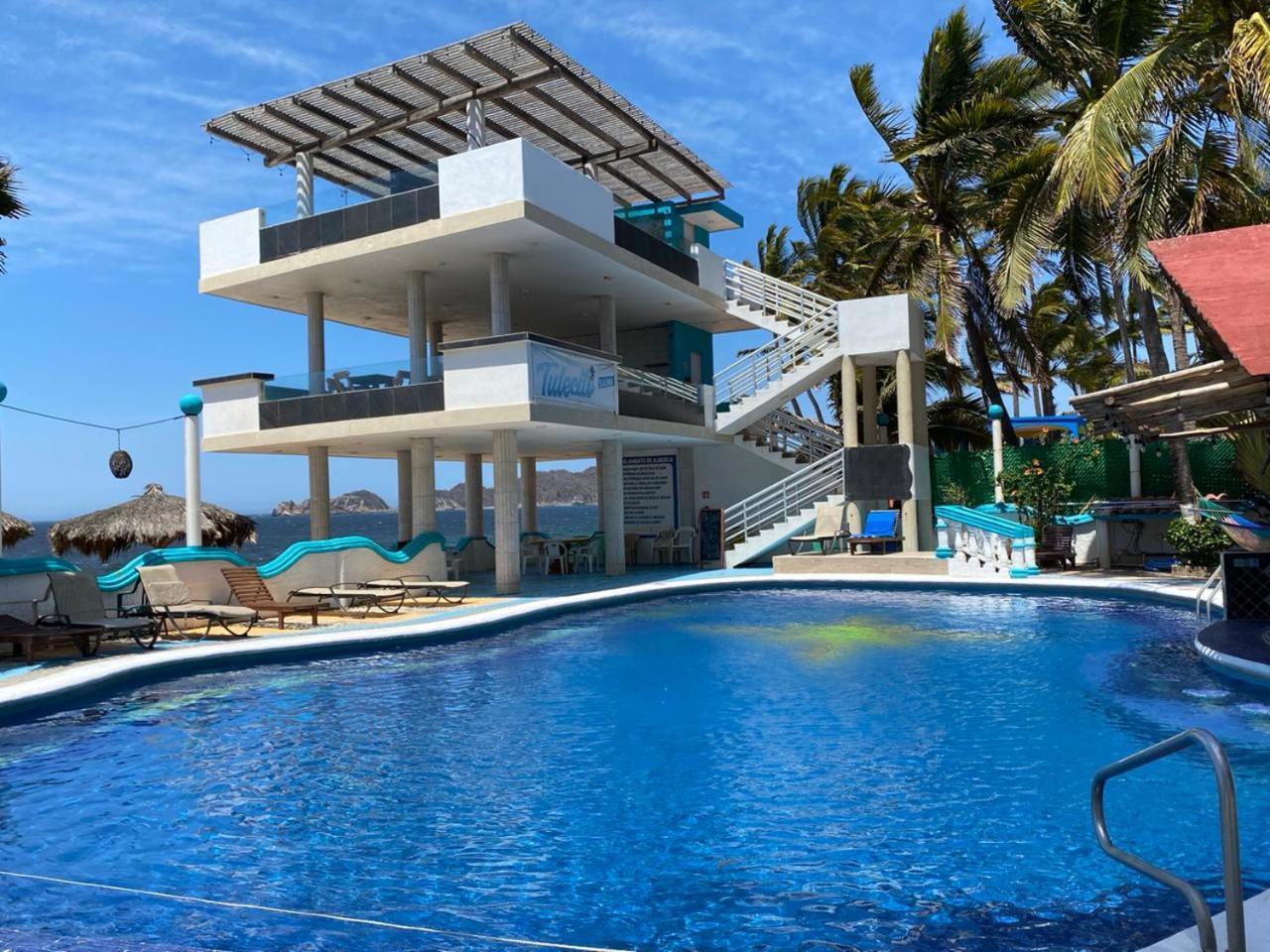 Bungalows Laguna Del Tule San Patricio Melaque Zewnętrze zdjęcie