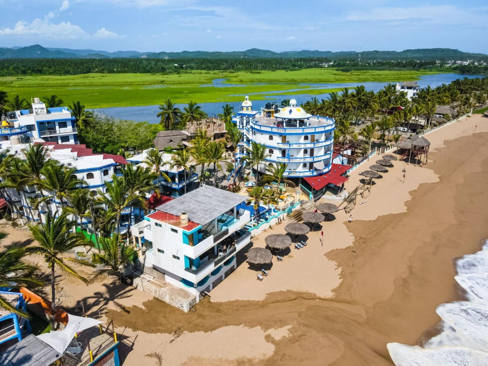 Bungalows Laguna Del Tule San Patricio Melaque Zewnętrze zdjęcie